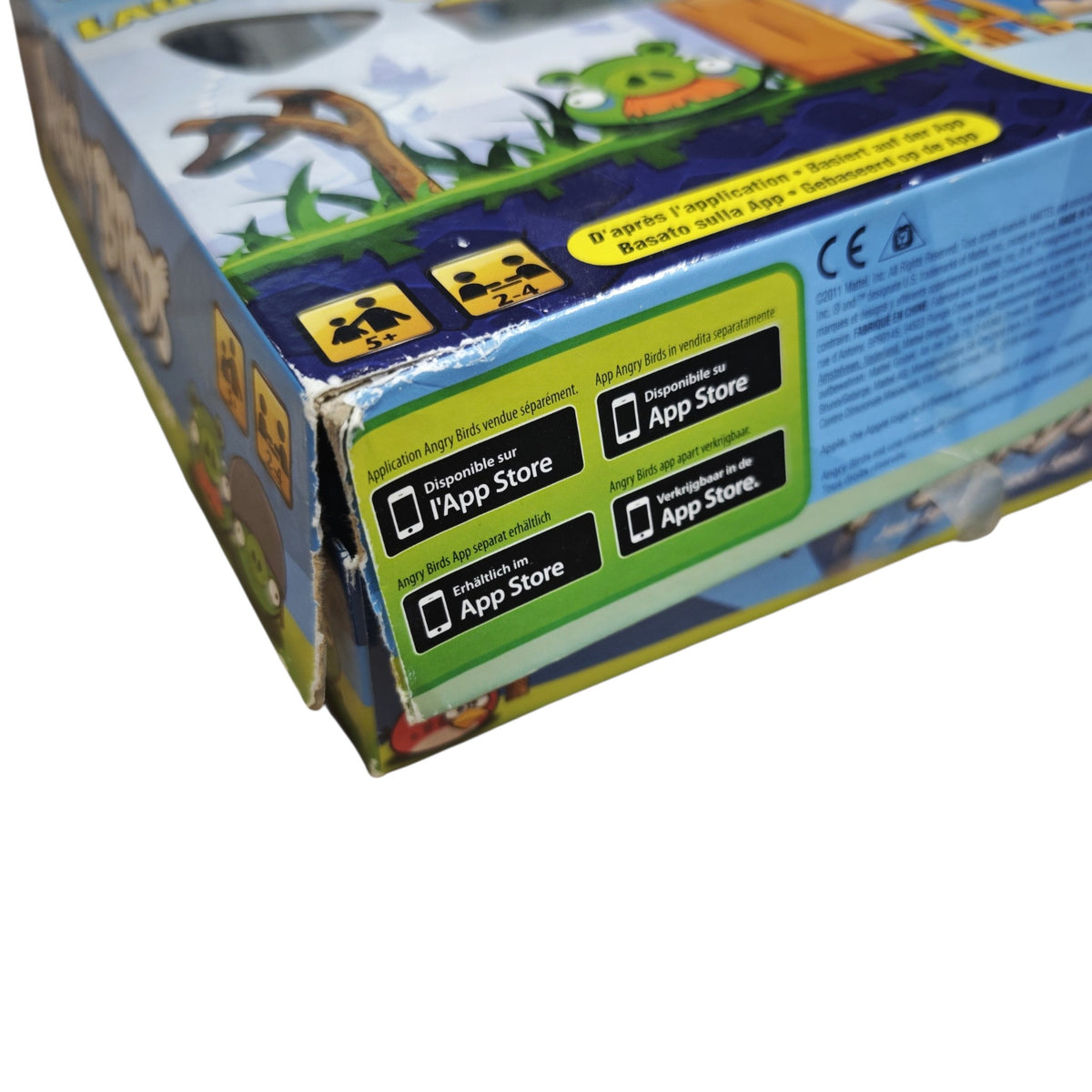 Gesellschaftsspiels Angry Birds: Knock on Wood von Mattel Modellnummer W2793