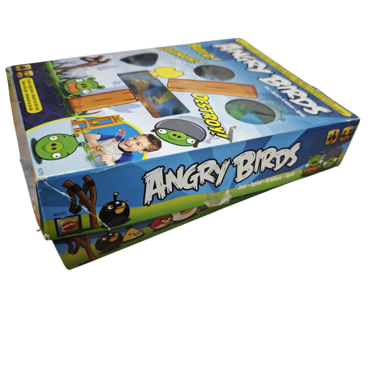 Gesellschaftsspiels Angry Birds: Knock on Wood von Mattel Modellnummer W2793