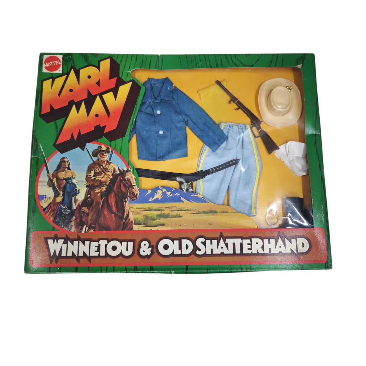original Mattel Big Jim Karl May Outfit-Set Kavallerie Ref. 9414 1970er Jahren