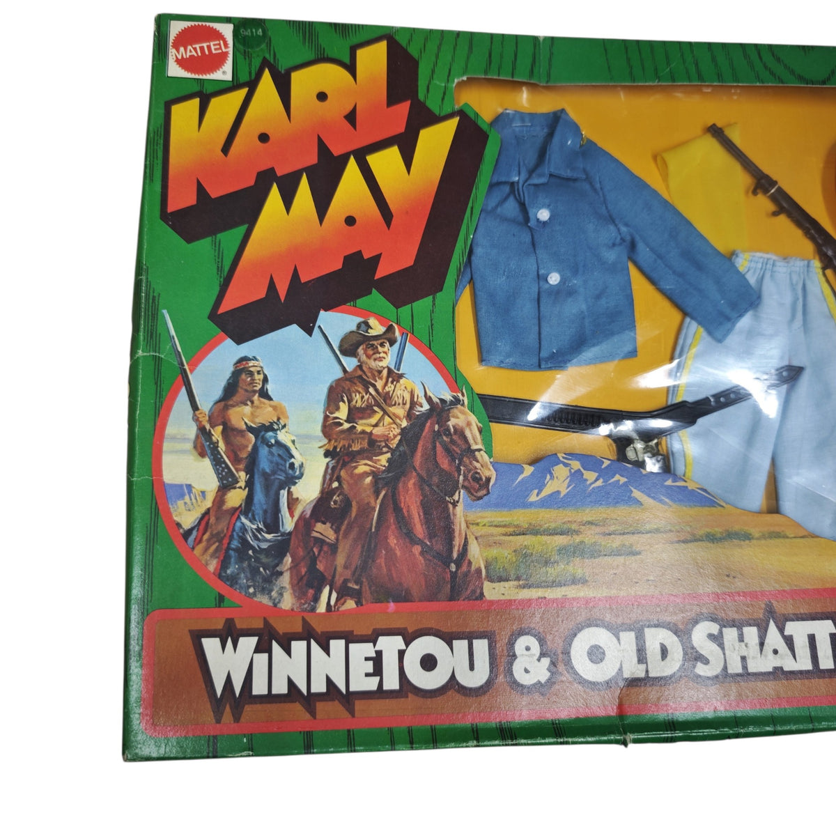 original Mattel Big Jim Karl May Outfit-Set Kavallerie Ref. 9414 1970er Jahren