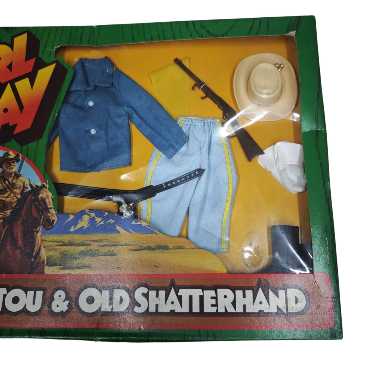 original Mattel Big Jim Karl May Outfit-Set Kavallerie Ref. 9414 1970er Jahren