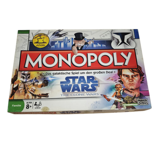 Brettspiel-Edition Monopoly Star Wars: The Clone Wars von Parker und Hasbro