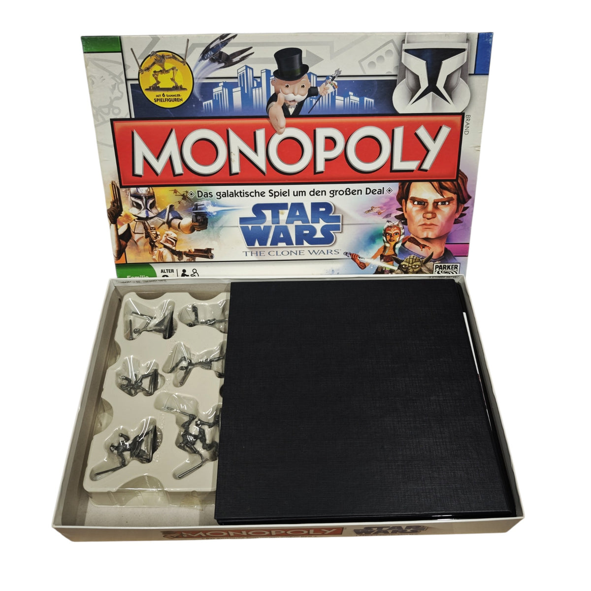 Brettspiel-Edition Monopoly Star Wars: The Clone Wars von Parker und Hasbro