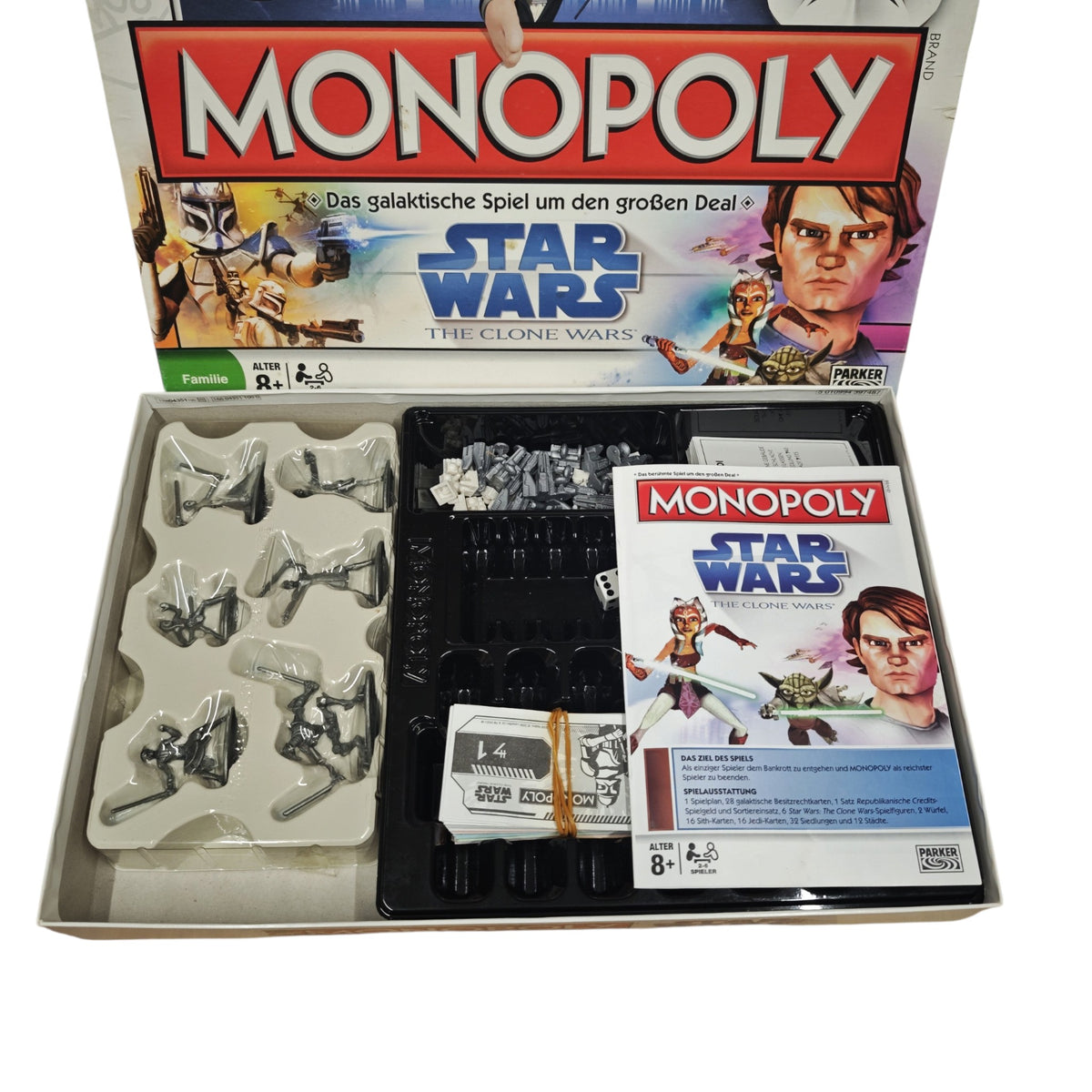 Brettspiel-Edition Monopoly Star Wars: The Clone Wars von Parker und Hasbro