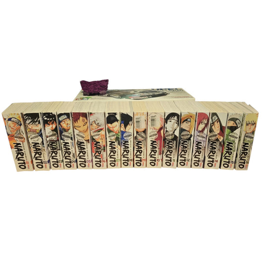 Sammlung 16 Bänden der Manga-Reihe Naruto Massiv aus dem Carlsen Verlag