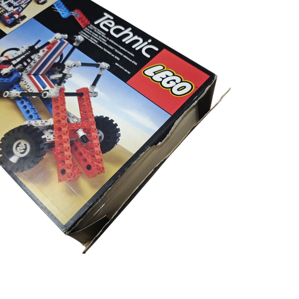 Originalverpackung und die Anleitung LEGO Technic 8841 Dune Buggy Desert Racer 1983