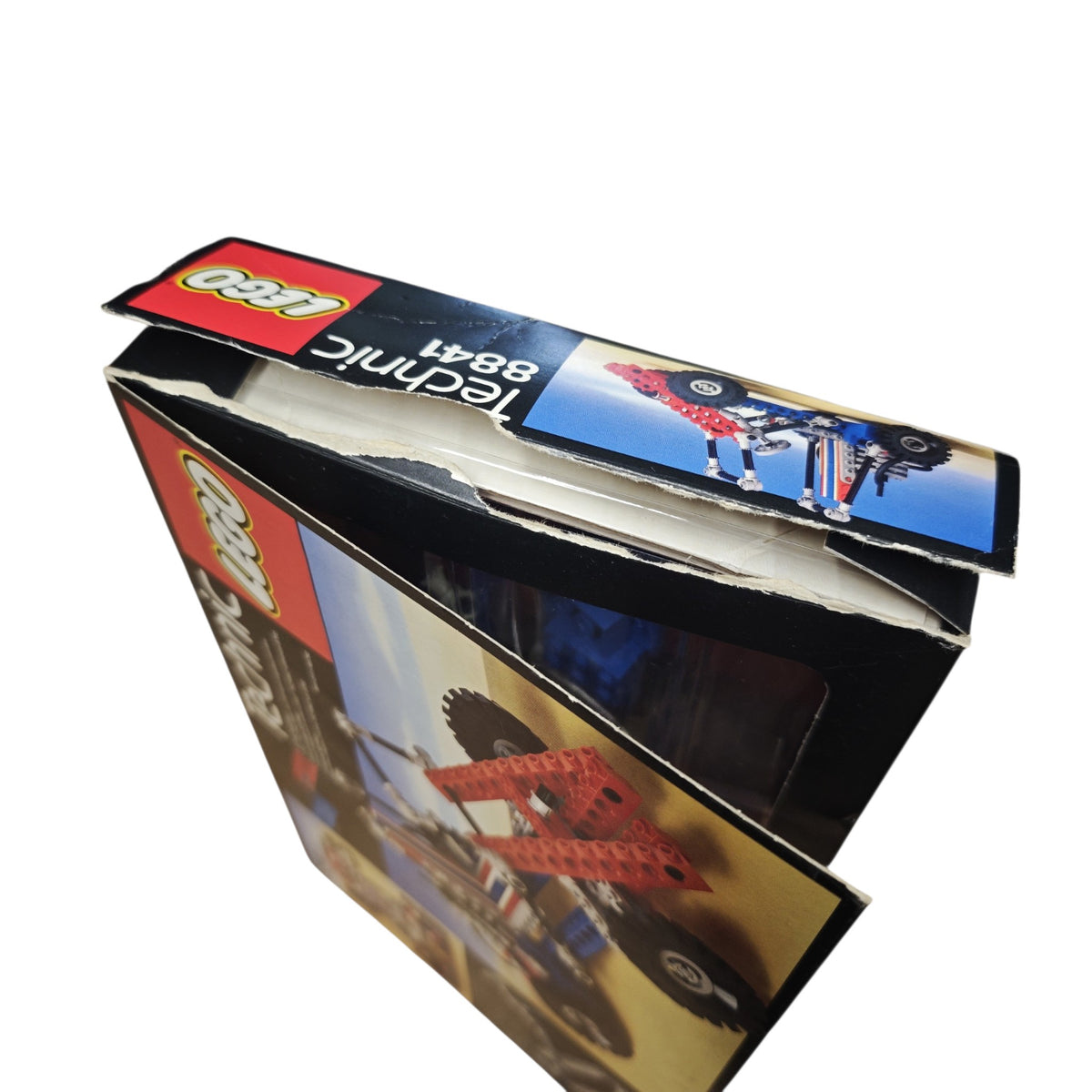 Originalverpackung und die Anleitung LEGO Technic 8841 Dune Buggy Desert Racer 1983