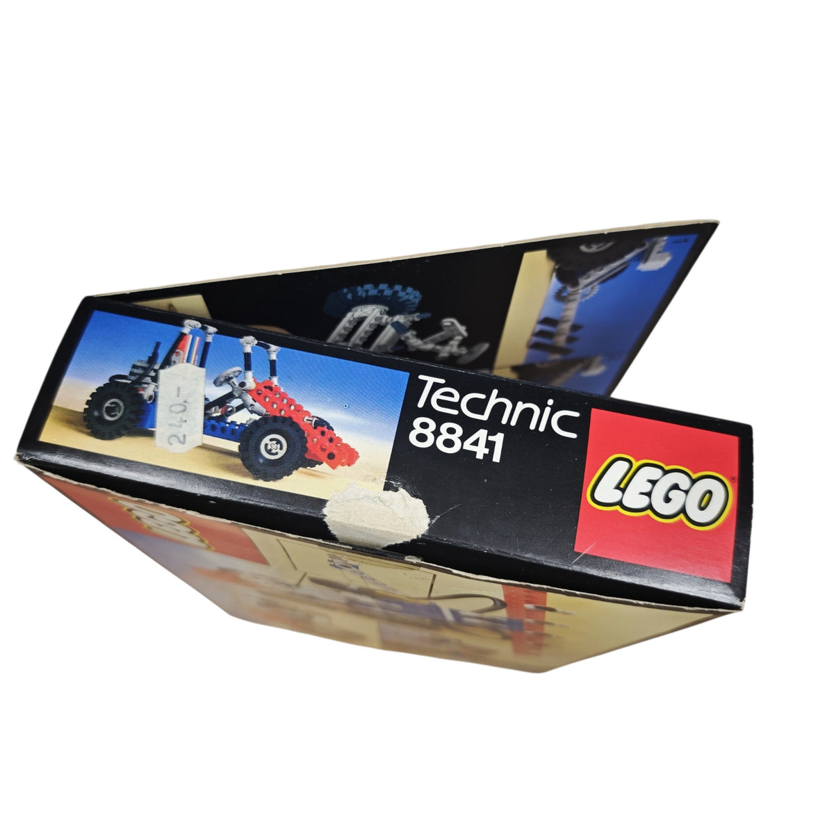 Originalverpackung und die Anleitung LEGO Technic 8841 Dune Buggy Desert Racer 1983