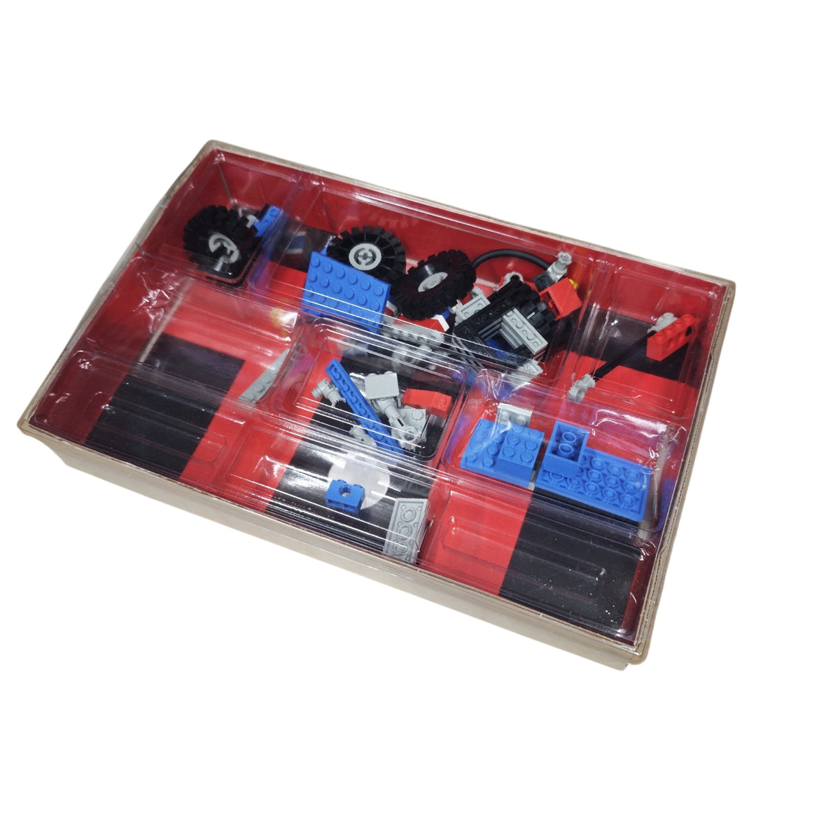 Originalverpackung und die Anleitung LEGO Technic 8841 Dune Buggy Desert Racer 1983