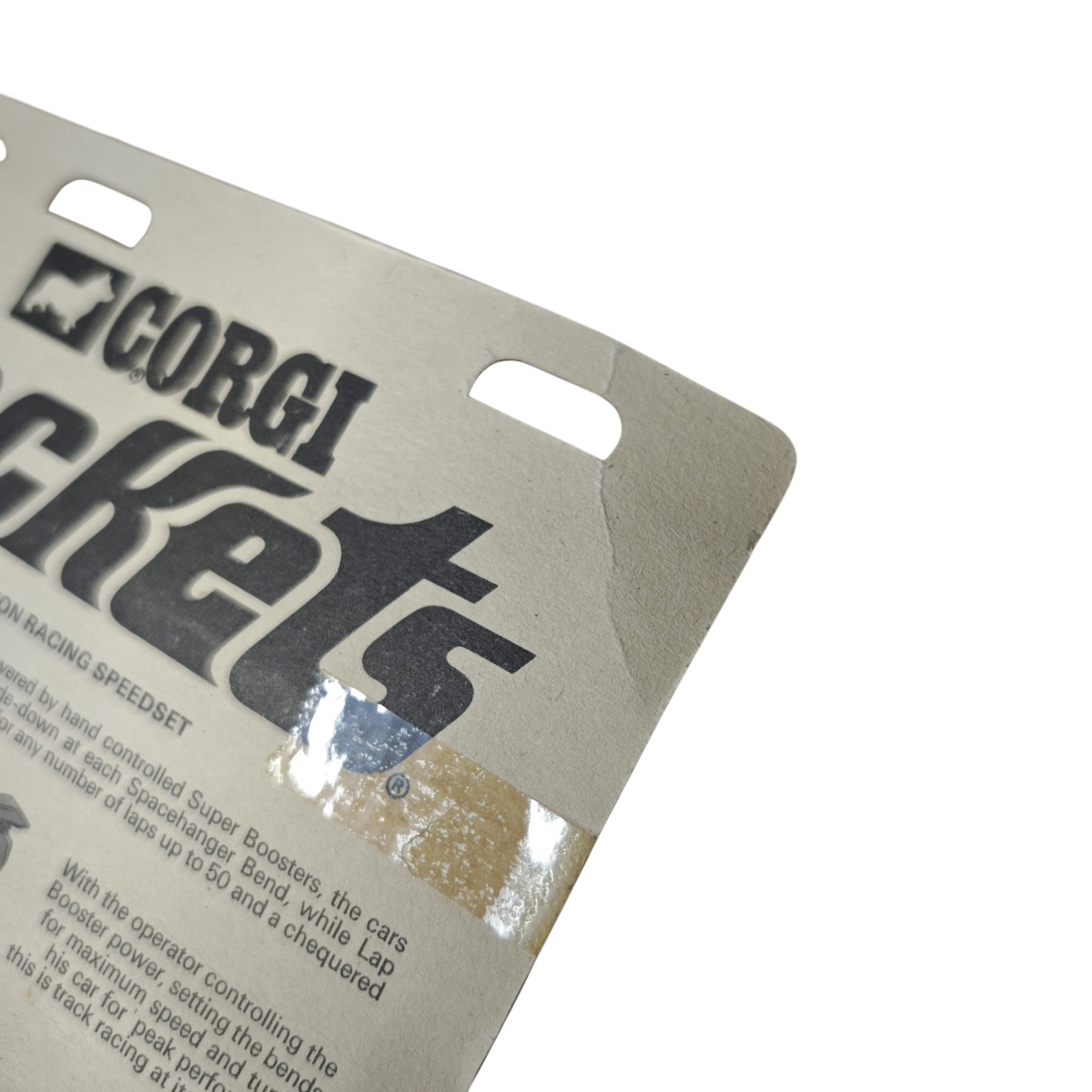 Corgi Rockets 977 Super Stock Set 3, das zwischen 1970 und 1972 von Mettoy Playcraft in England