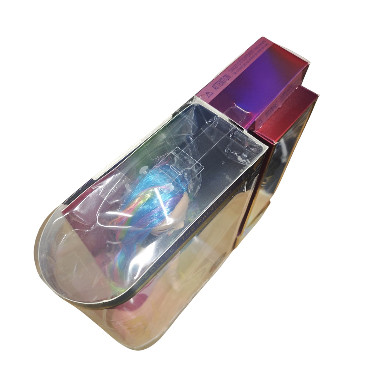 Rainbow High Amaya Raine Series 2 Modepuppe glitzerndem Regenbogen-Haar und zweitem Outfit-Set