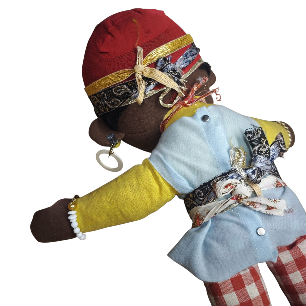 Stoffpuppe im Vintage-Stil Retro-Plüschfiguren Hamiro  1960er-1980er Jim Knopf