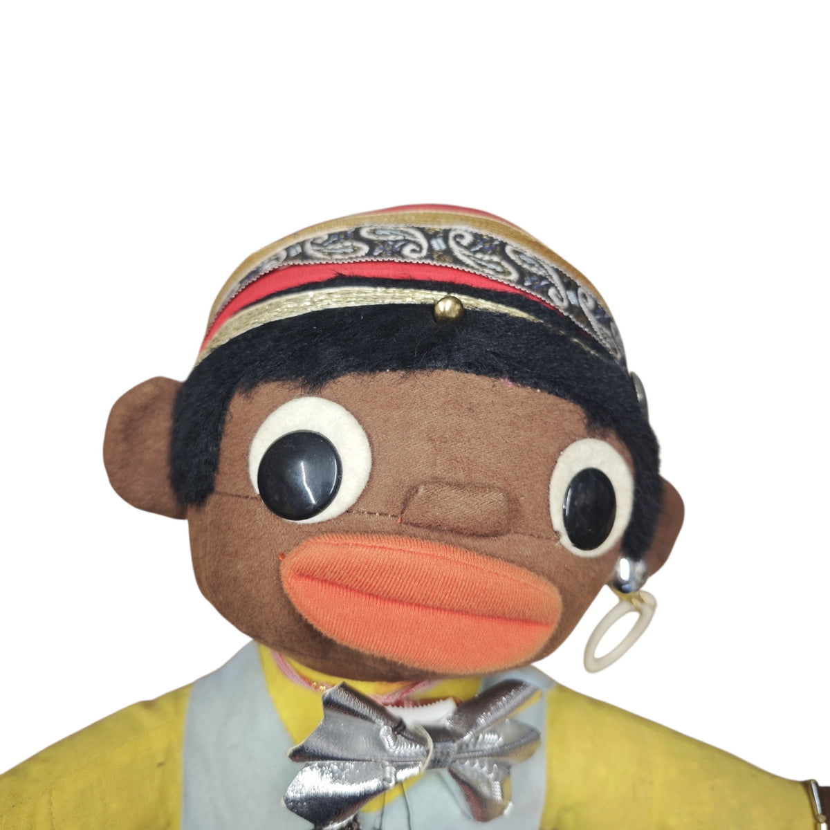 Stoffpuppe im Vintage-Stil Retro-Plüschfiguren Hamiro  1960er-1980er Jim Knopf