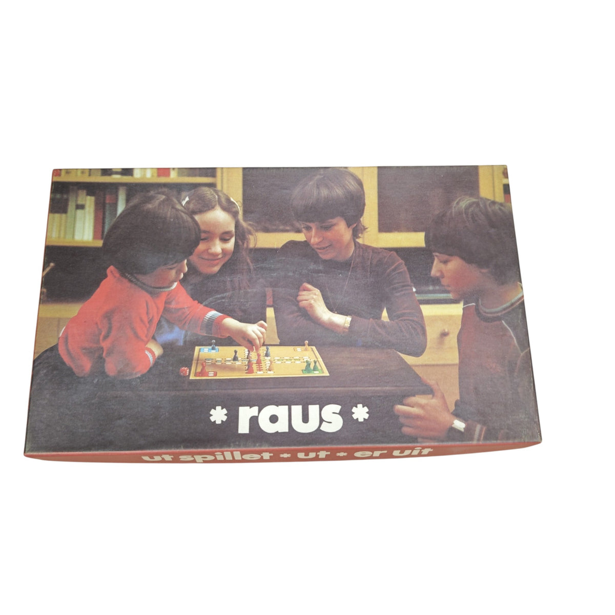 DDR-Brettspiels „raus“ von VEB Plasticart Annaberg-Buchholz