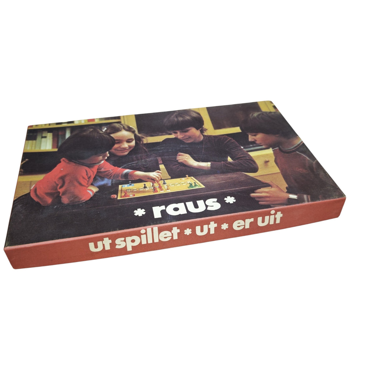 DDR-Brettspiels „raus“ von VEB Plasticart Annaberg-Buchholz