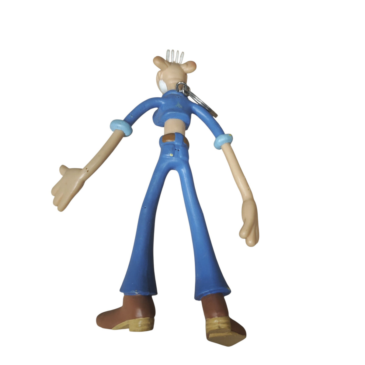 Werner-Figur Biegefigur Schlüsselanhänger der Kultfigur Werner Wernersen von Zeichner Brösel