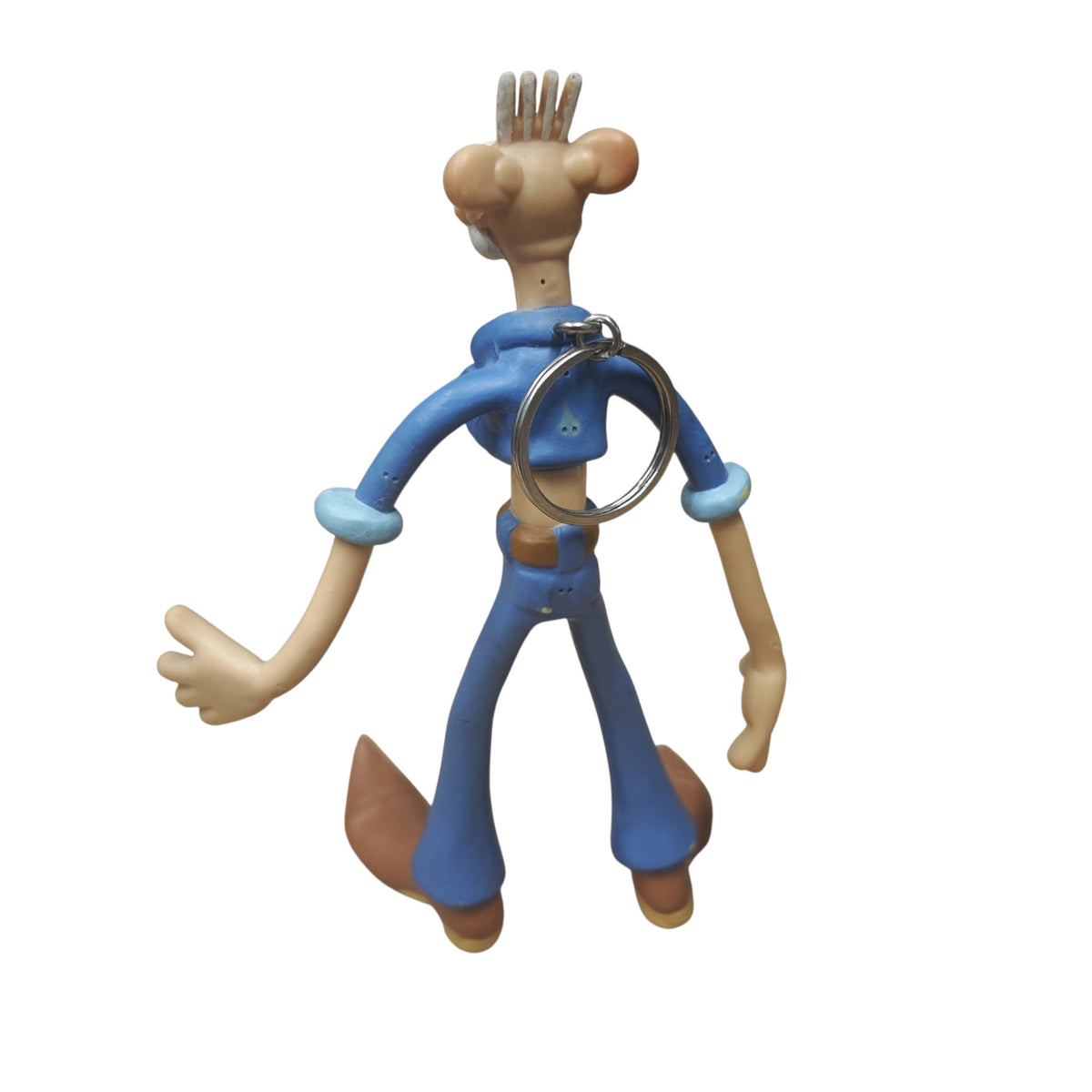 Werner-Figur Biegefigur Schlüsselanhänger der Kultfigur Werner Wernersen von Zeichner Brösel