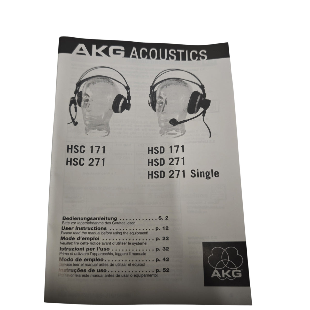 AKK HSD 171 Headset mit dynamischem Mikrofon