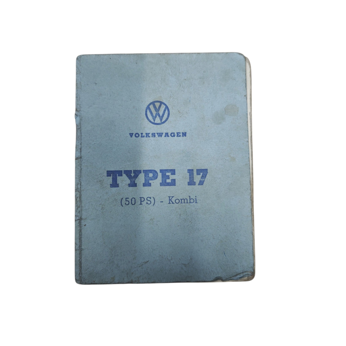 österreichischen Typenschein für einen Volkswagen (Golf 1, Typ 17 Kombi) mit 50 PS