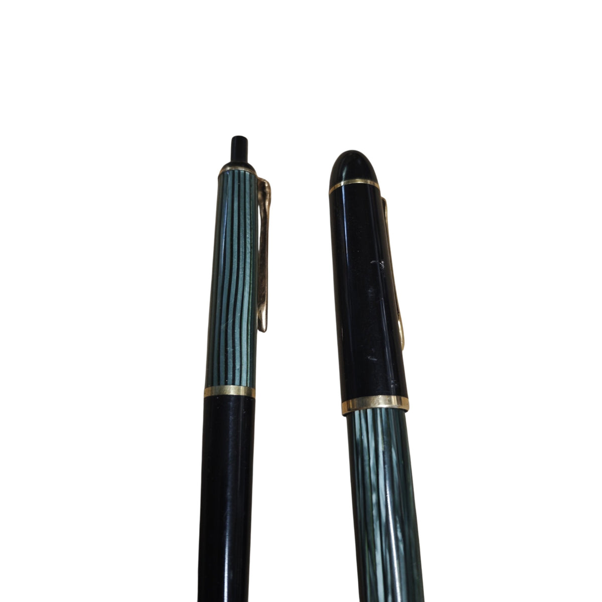 Schreibset Pelikan 1950er 1960er Kolbenfüllfederhalter (Modell 140) Kugelschreiber (Modell 355)