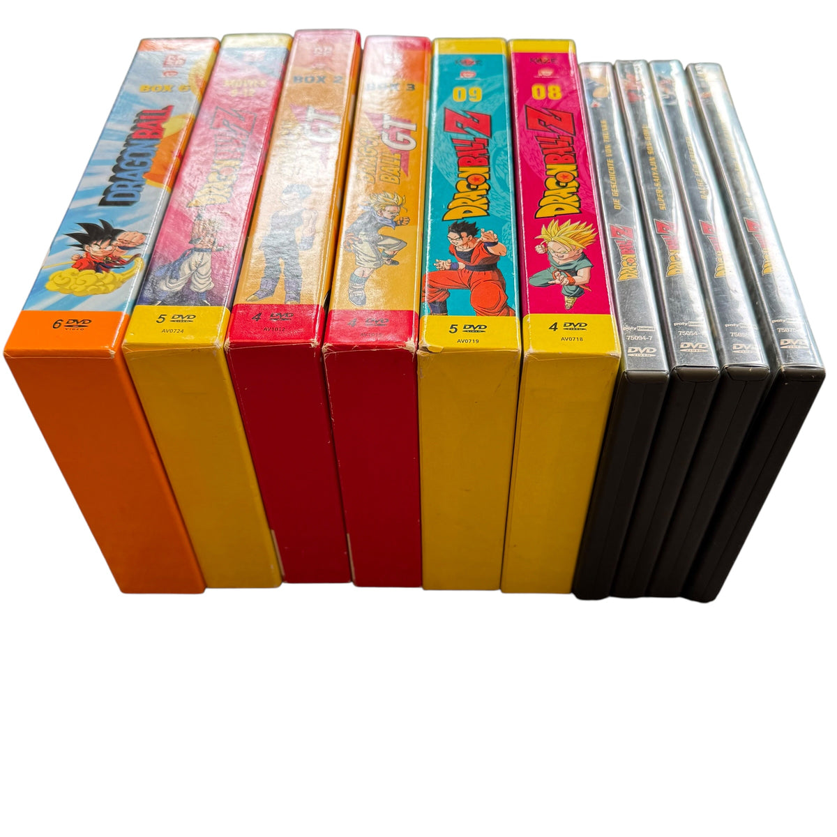 Dragon Ball Z GT 10 DVDs Collection Konvolut