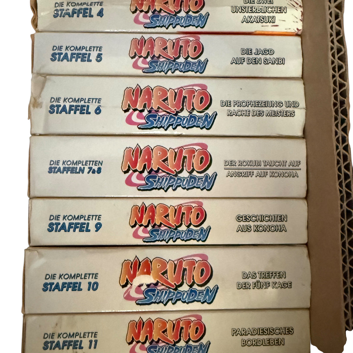 Naruto Shippuden Staffeln 1-24 Nr 21 und 22 fehlen