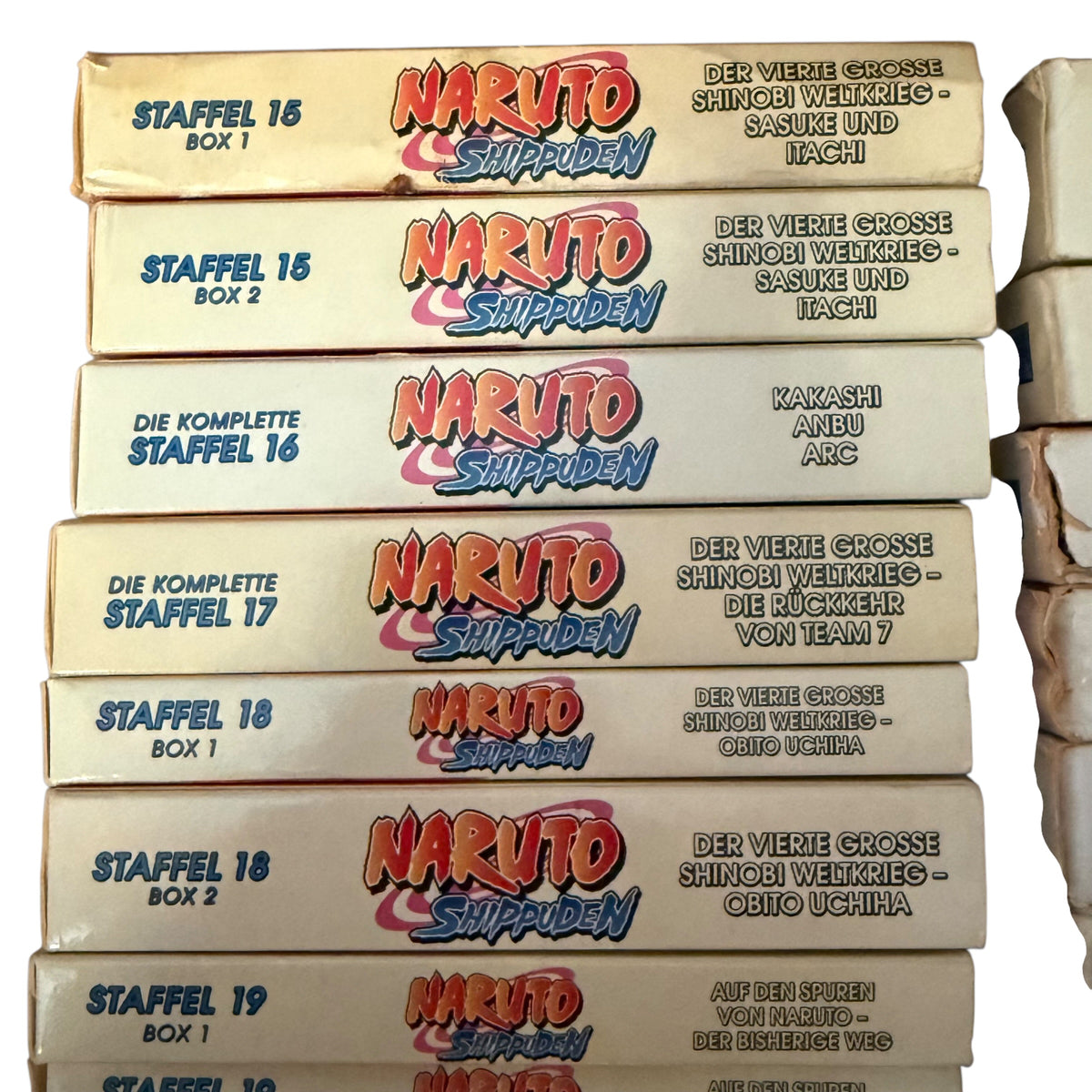Naruto Shippuden Staffeln 1-24 Nr 21 und 22 fehlen