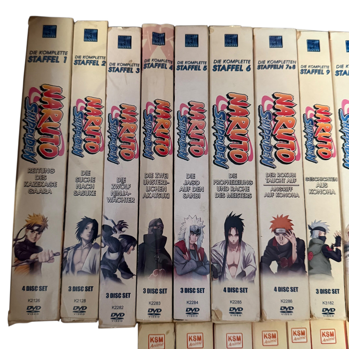 Naruto Shippuden Staffeln 1-24 Nr 21 und 22 fehlen