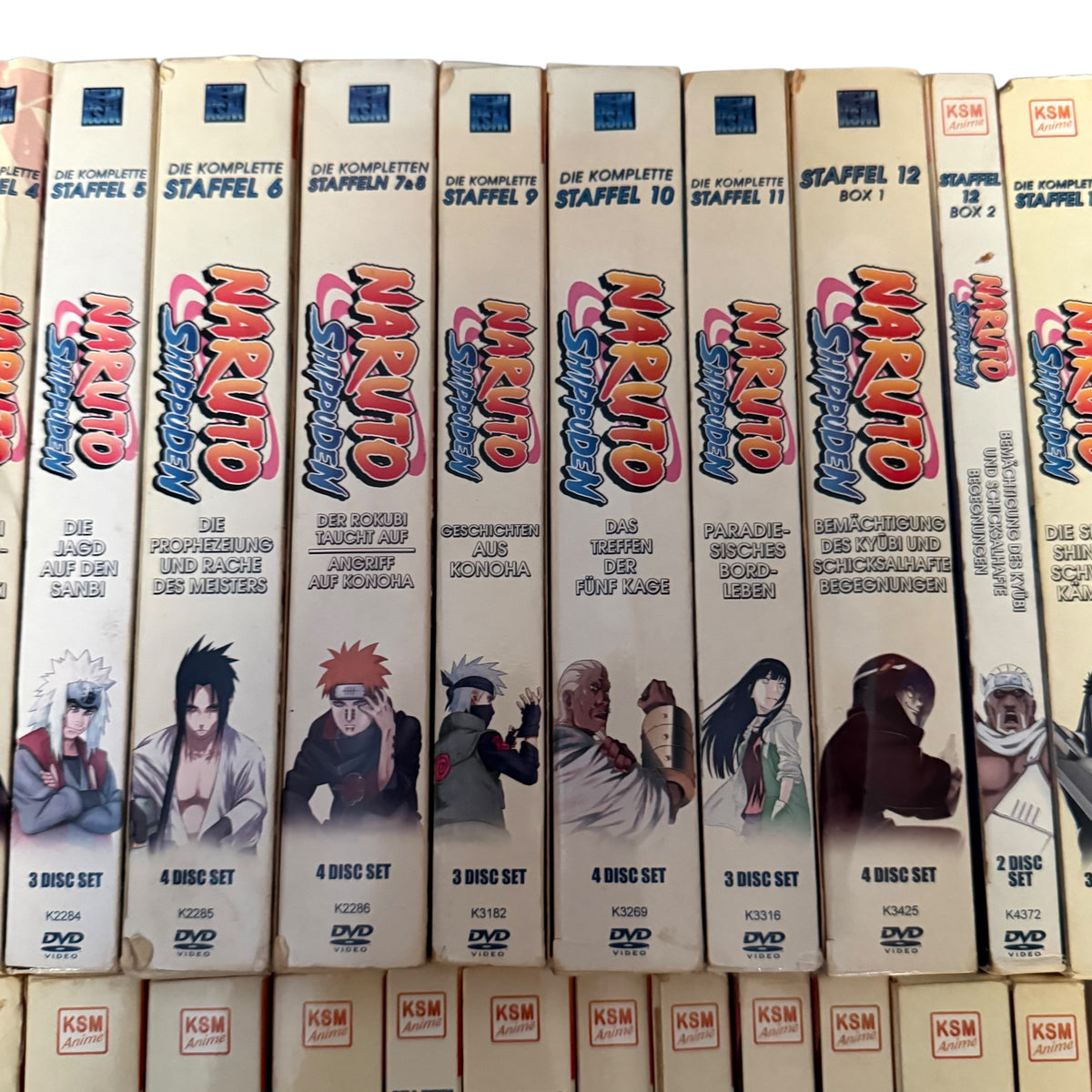 Naruto Shippuden Staffeln 1-24 Nr 21 und 22 fehlen