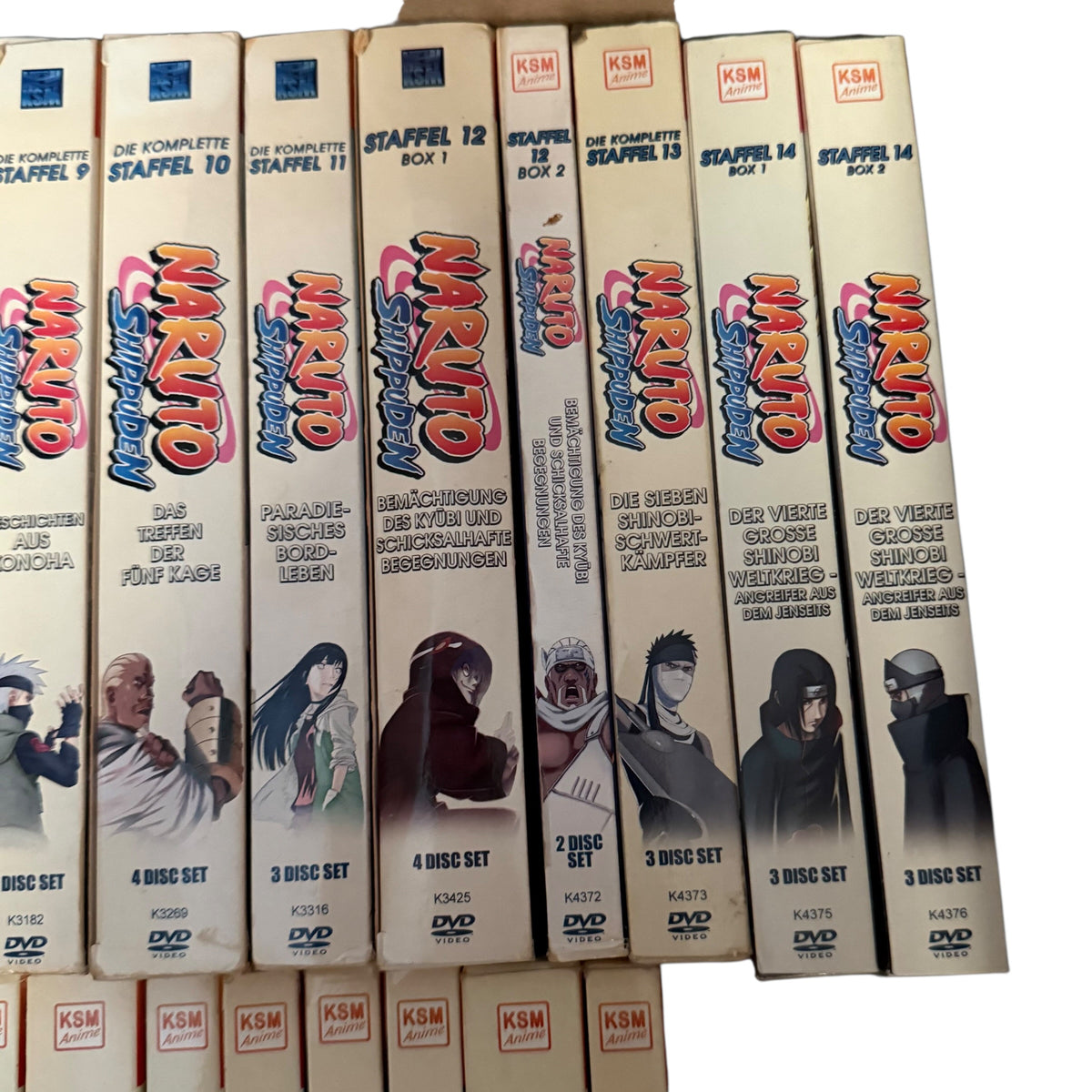 Naruto Shippuden Staffeln 1-24 Nr 21 und 22 fehlen