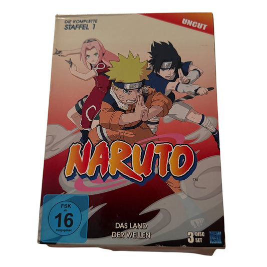Naruto Das Land der Wellen Staffel 1-5 DVDs