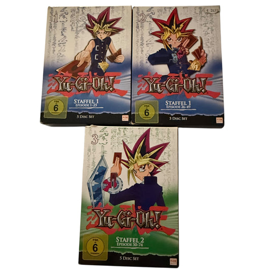Yu-GI-OH ! Staffel 1 und 2 DVDs
