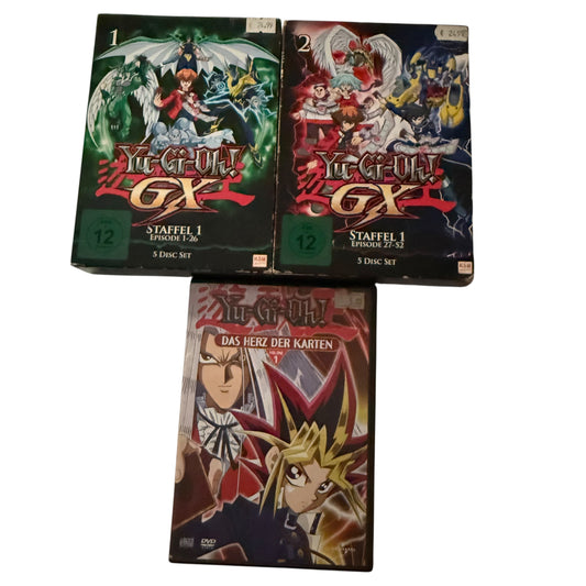 YU-GI-OH ! GX 1 Staffel 1 und Das Herz der Karten DVDs