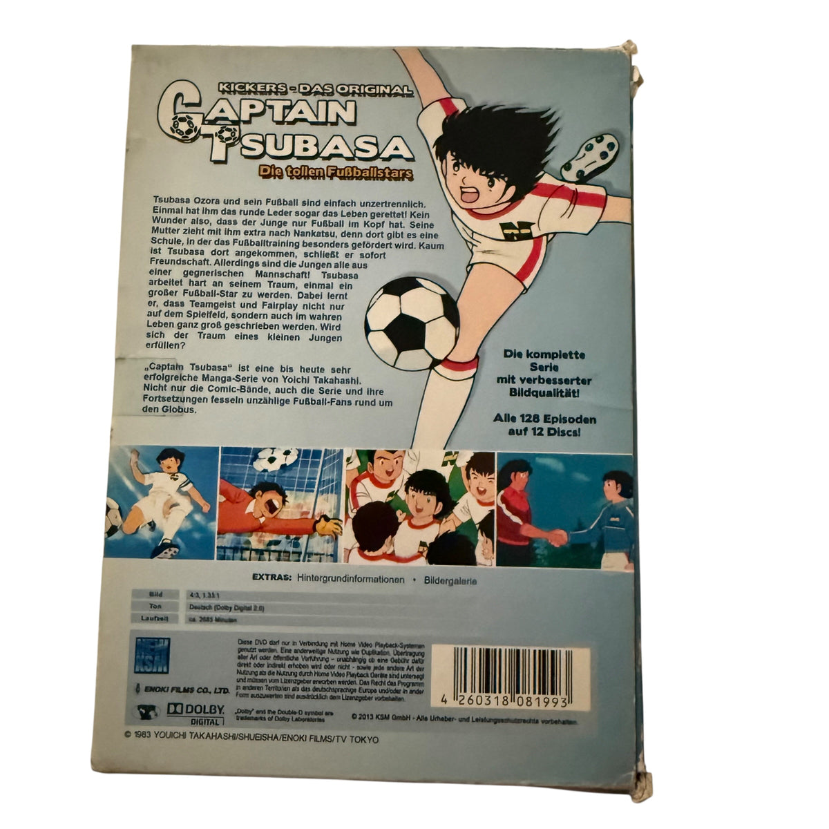 Kickers das Original Captain Tsubasa Die tollen Fußballer 12 DVDs