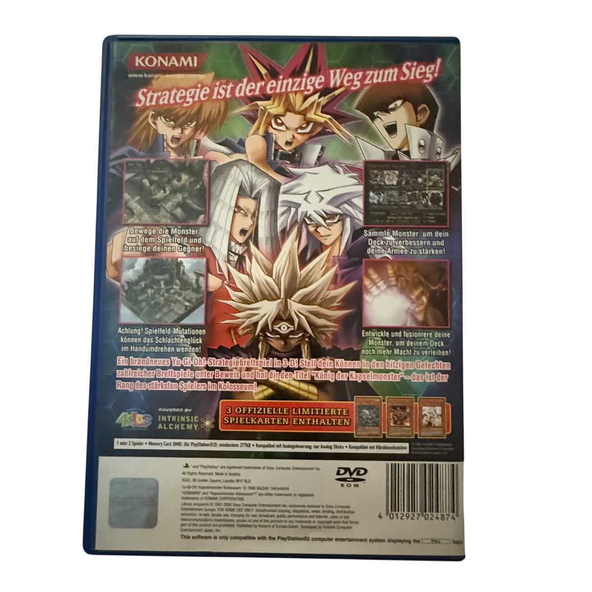 YU-GI-OH ! Kapselmonster Kolosseum PlayStation Zwei PS2