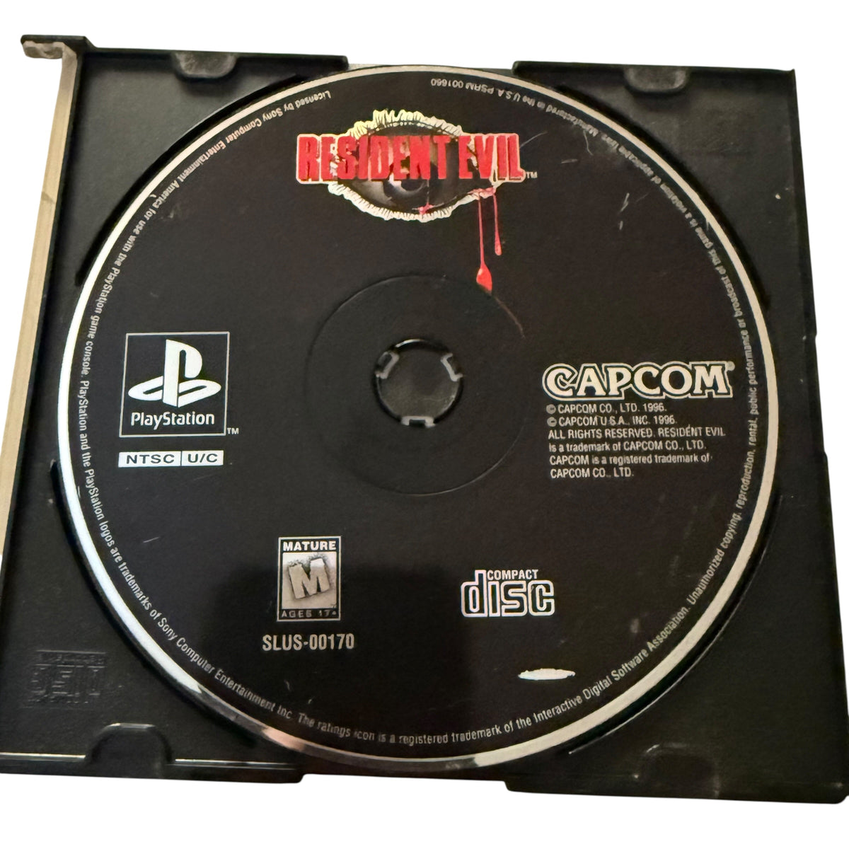 Resident Evil PlayStation Eins PS 1 nur CD