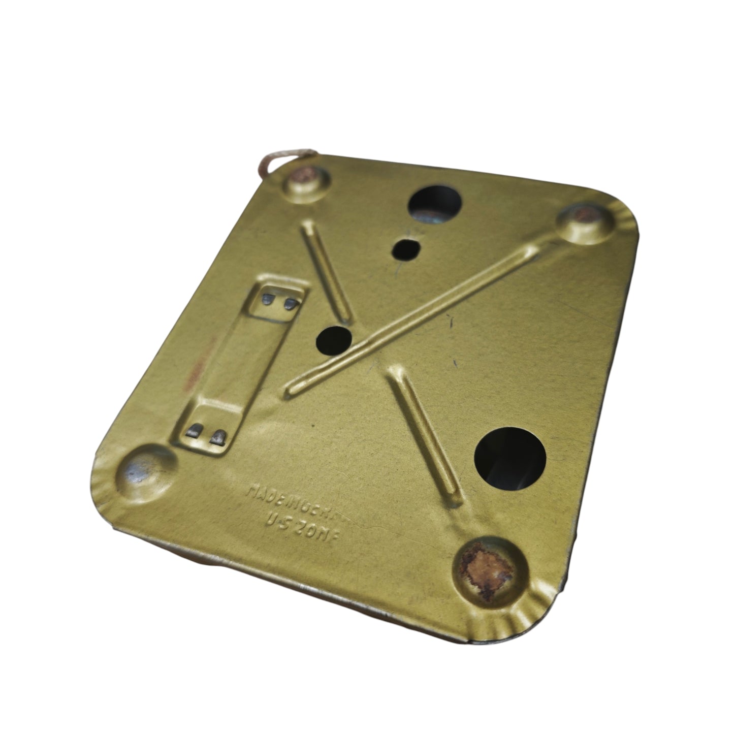 Vintage Blechspielzeug Telefon Wählscheibe Rot Kinder Telefon  Metall Blech  Gebrauchter Zustand siehe Bilder