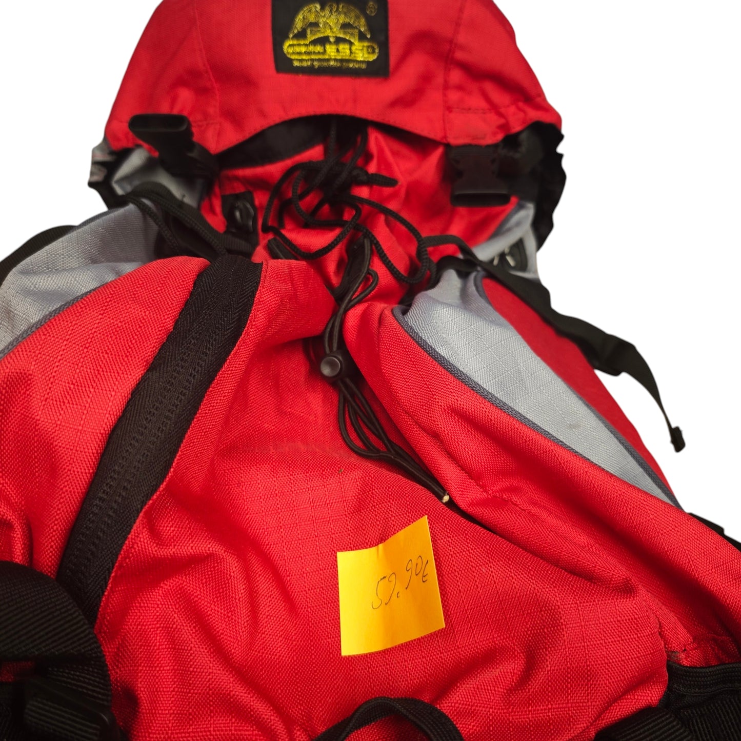 Essl Wander Touren Rucksack Tourenrucksack Rot   Gebrauchter Zustand siehe