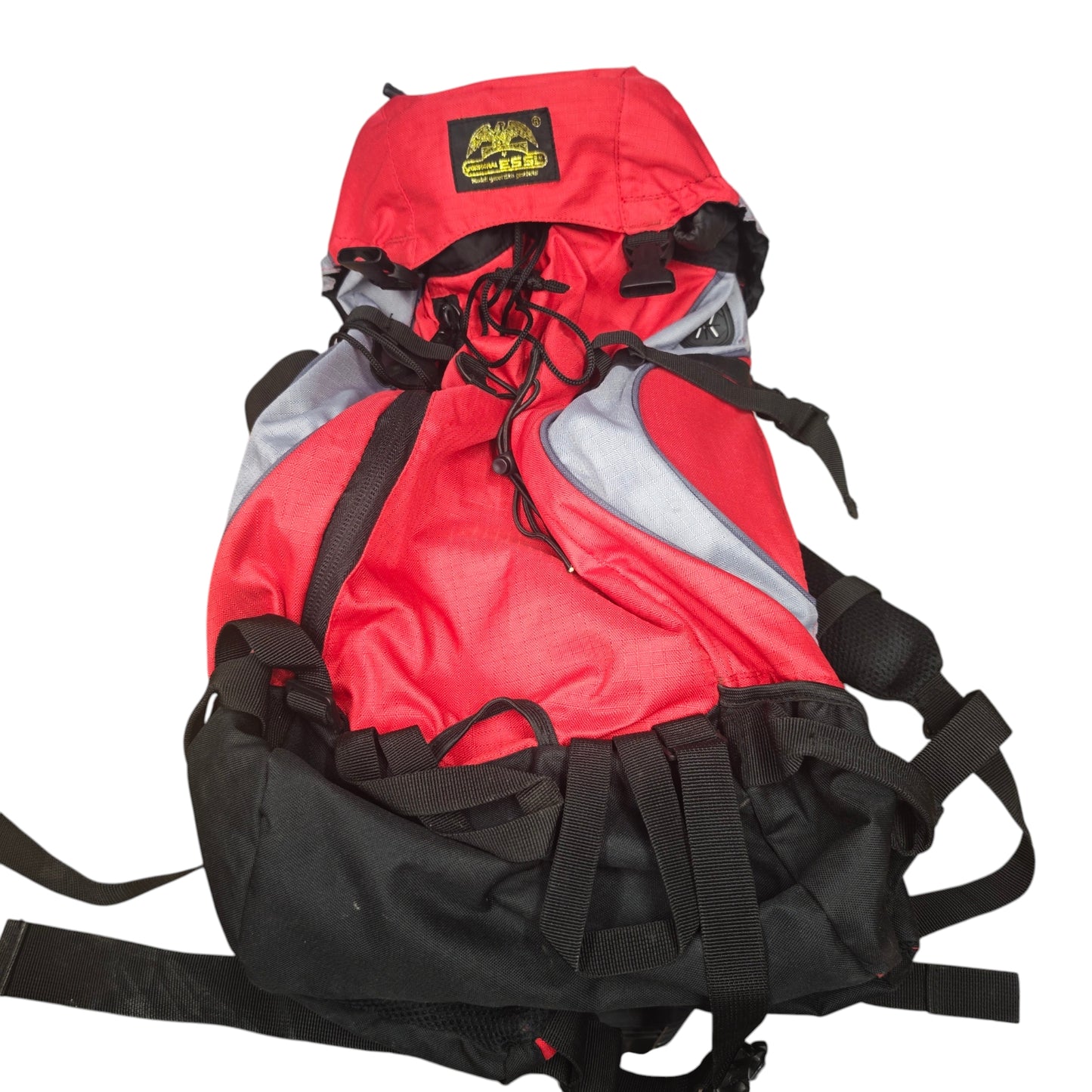 Essl Wander Touren Rucksack Tourenrucksack Rot   Gebrauchter Zustand siehe