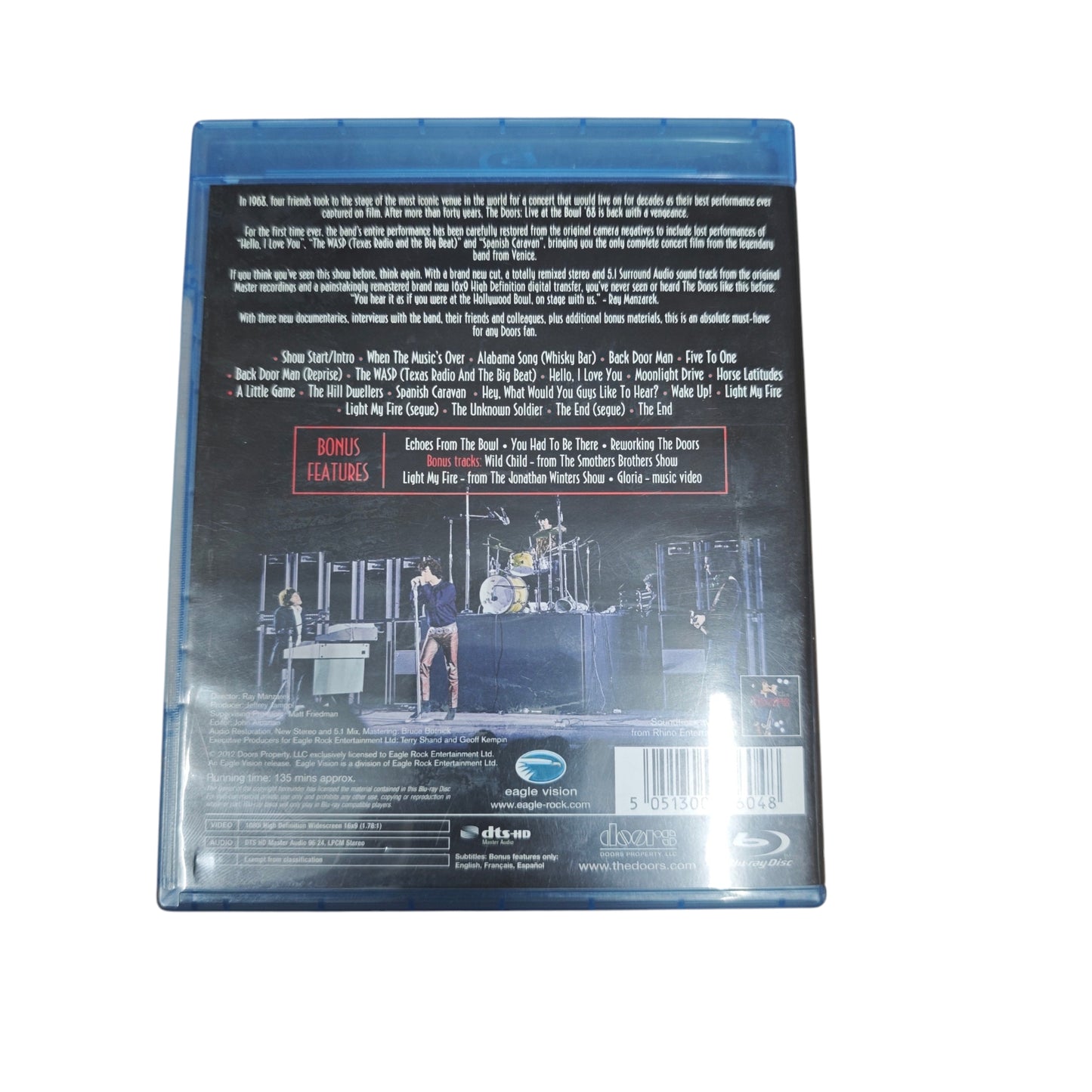 Blu-ray das legendäre Konzert The Doors Live at the Bowl 68