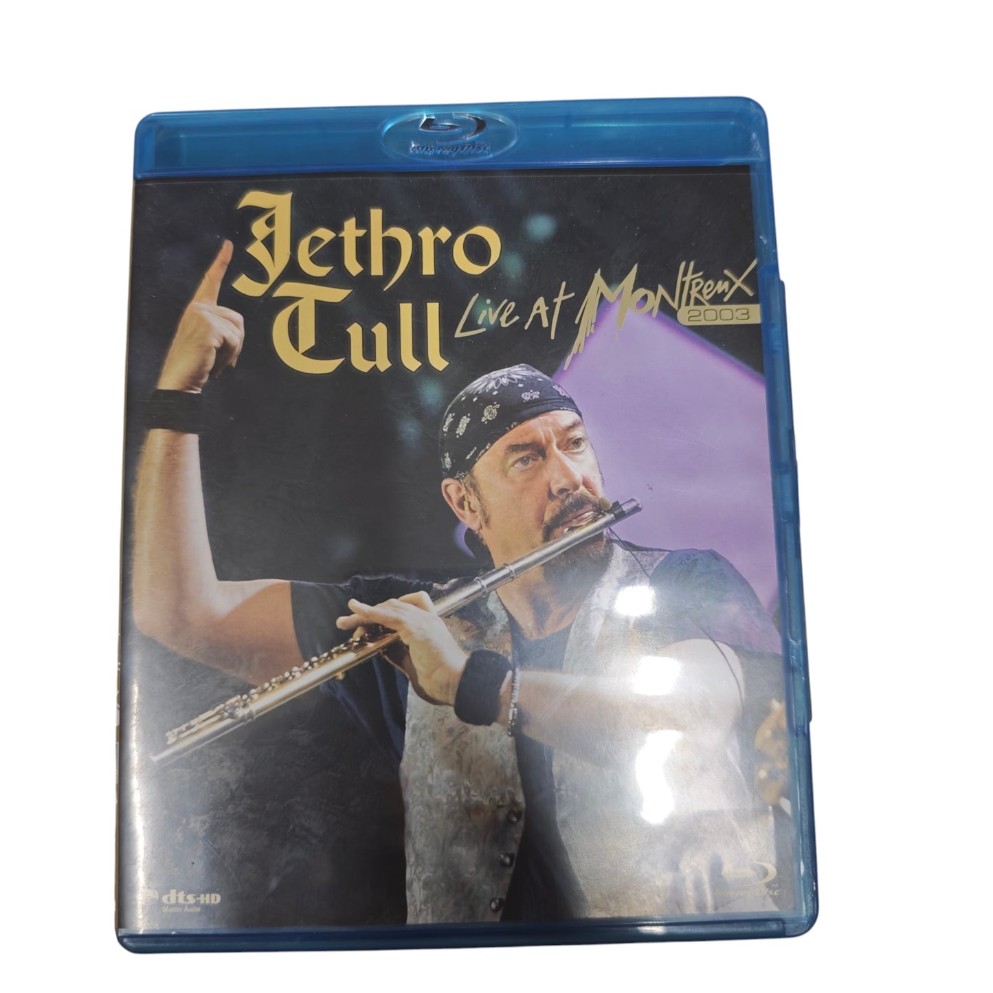Blu-ray das Konzert Live at Montreux 2003 der britischen Rockband Jethro Tull.