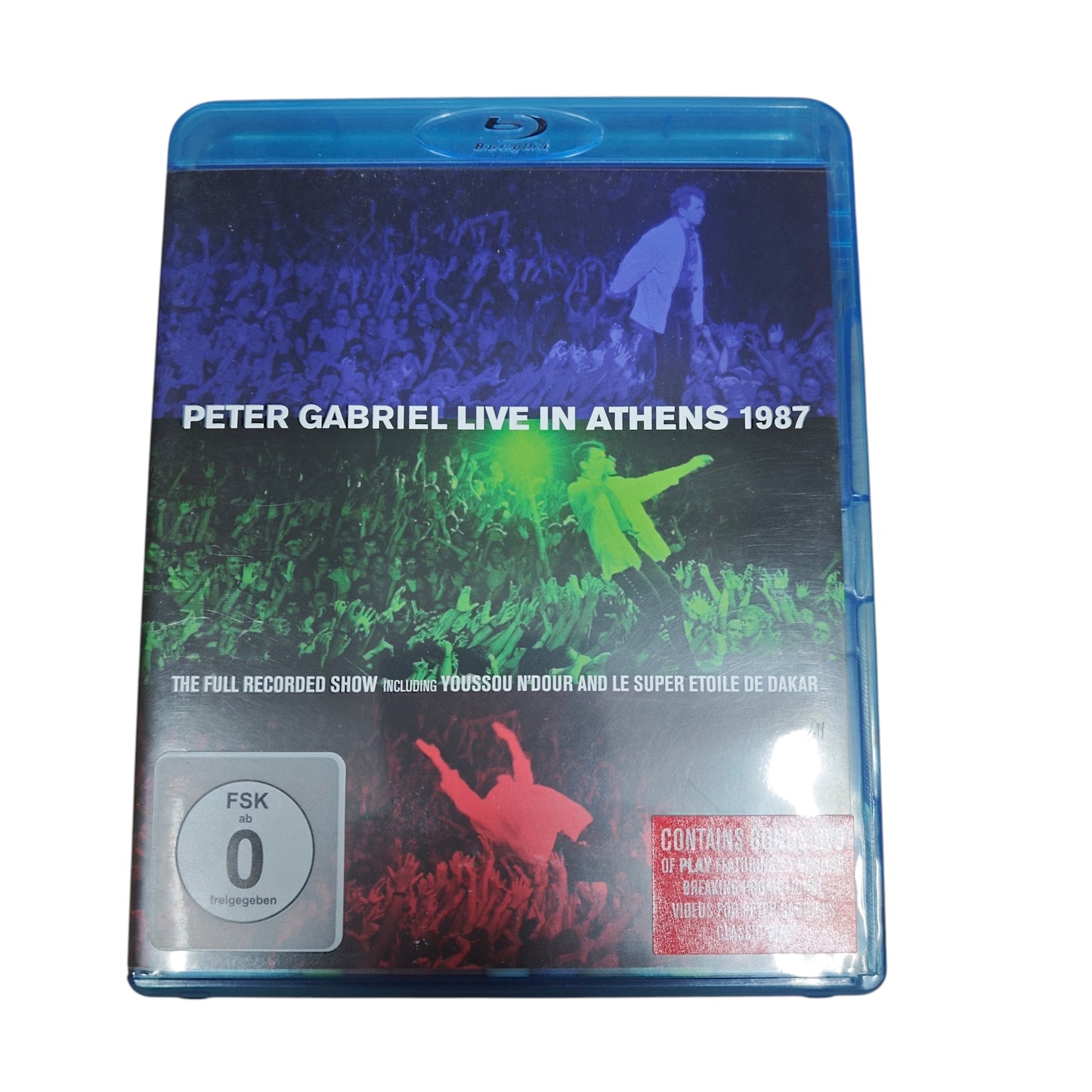 Peter Gabriel: Live In Athens 1987 Konzert-Set auf Blu-ray