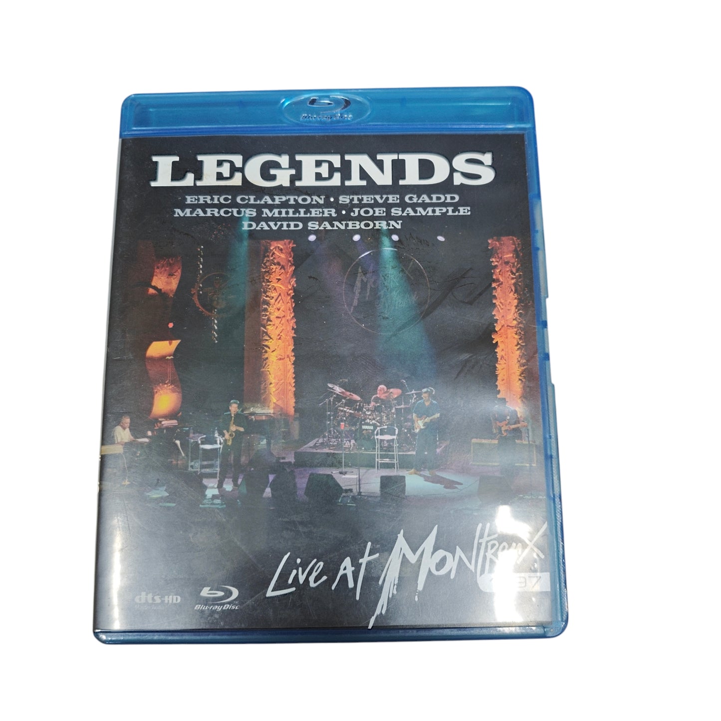 Blu-ray "Legends - Live at Montreux 1997" von Eric Clapton Marcus Miller Joe Sample David Sanborn und Steve Gadd