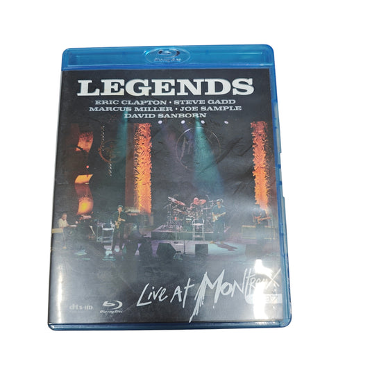 Blu-ray "Legends - Live at Montreux 1997" von Eric Clapton Marcus Miller Joe Sample David Sanborn und Steve Gadd