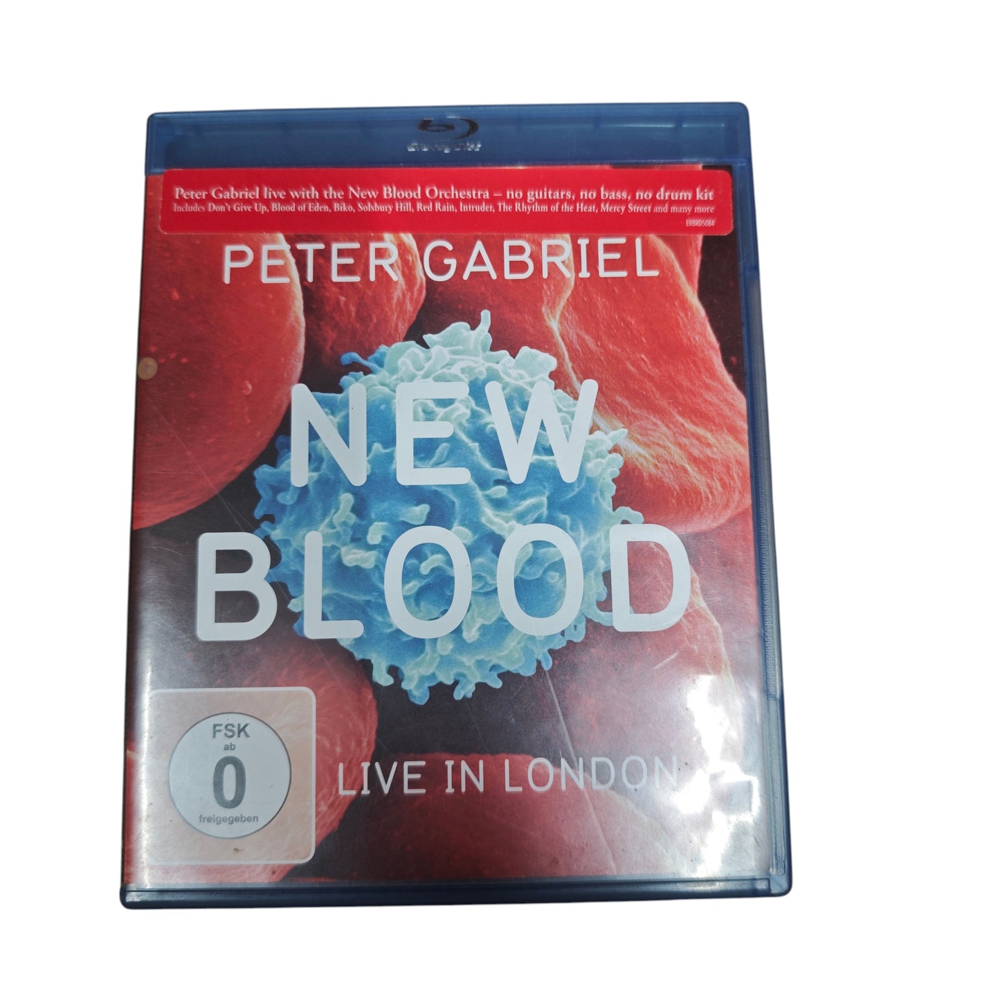 Blu-ray Peter Gabriel New Blood  Live in London ein Konzert aus dem Jahr 2011 aufgenommen im Hammersmith Apollo