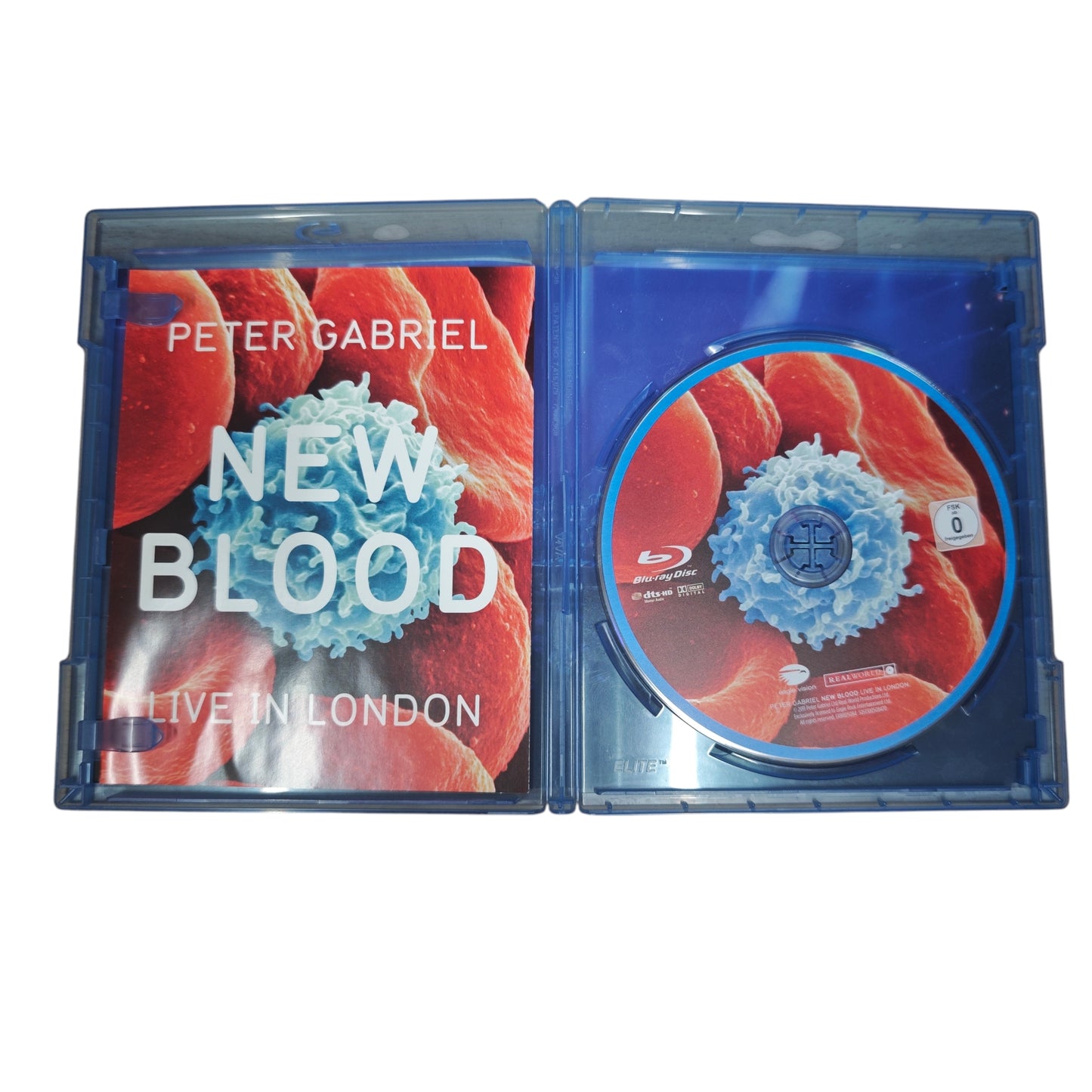 Blu-ray Peter Gabriel New Blood  Live in London ein Konzert aus dem Jahr 2011 aufgenommen im Hammersmith Apollo