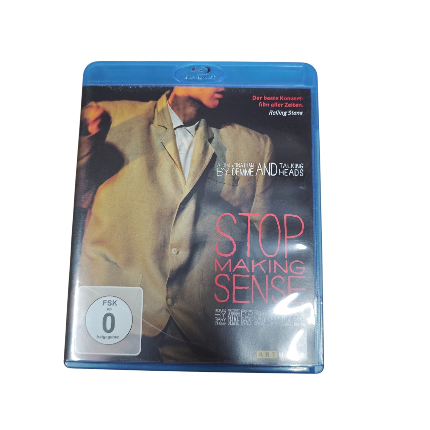 Blu-ray Konzertfilm "Stop Making Sense" der Band Talking Heads aus dem Jahr 1984