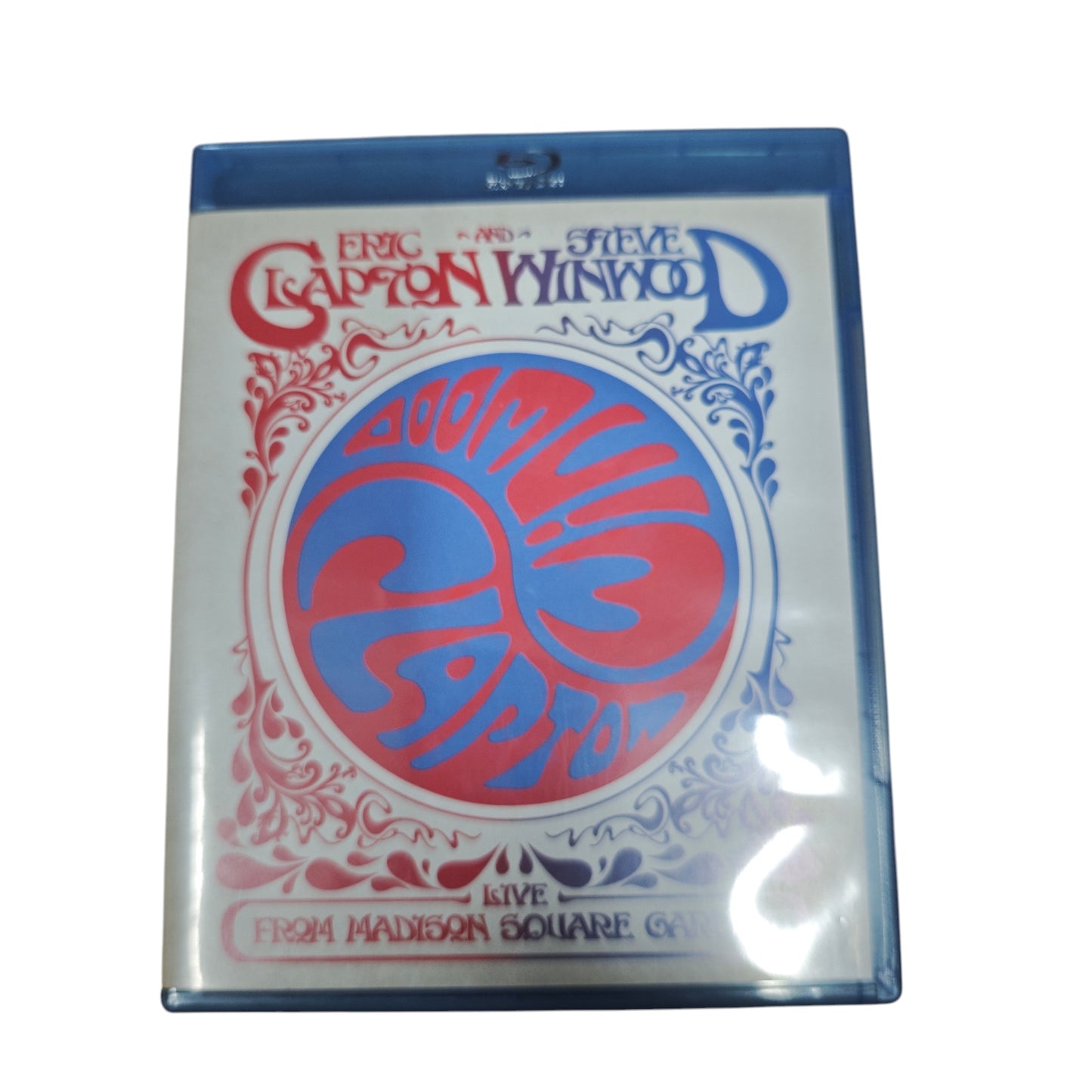 Blu-ray „Live from Madison Square Garden“ von Eric Clapton und Steve Winwood, veröffentlicht im Jahr 2009.
