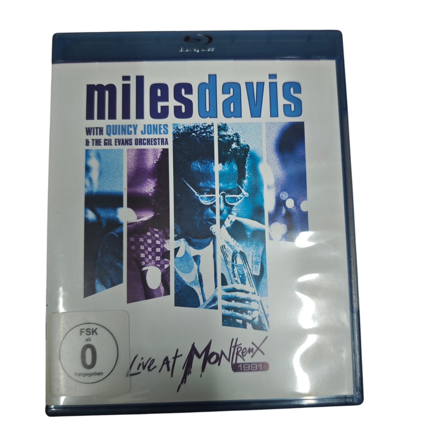 Blu-ray  Miles Davis with Quincy Jones & The Gil Evans Orchestra – Live at Montreux 1991.