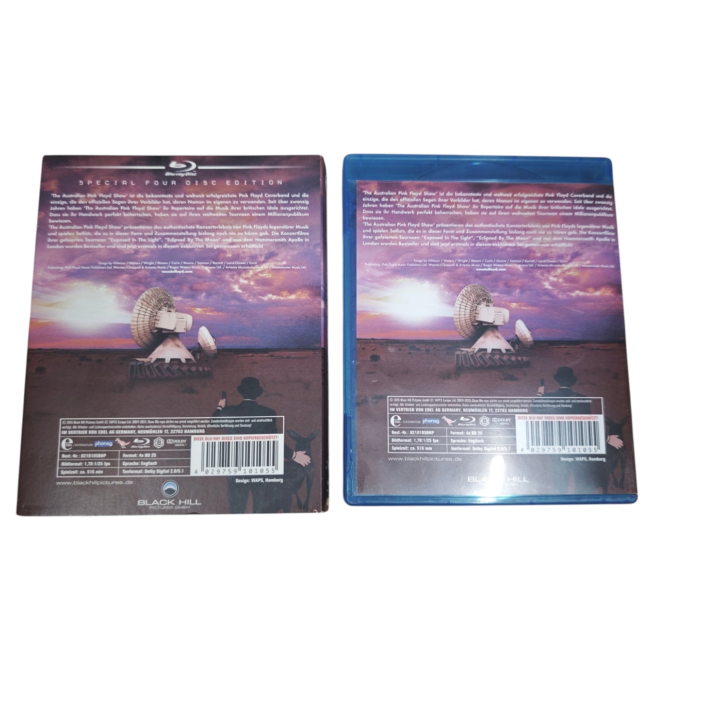 Blu-ray-Box „The Australian Pink Floyd Show – Selections: The Best In Concert“.
